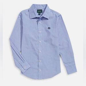 Ralph Lauren shirt button up long sleeve collared boys dress shirt
